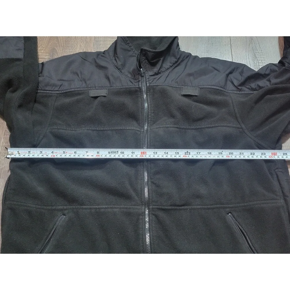 5.11 Tactical Series Fleece Jacket Black‎ Full Zip Men's Size L